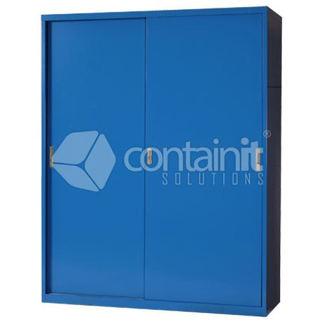 Sliding Door Workshop Cupboard - Containit Solutions