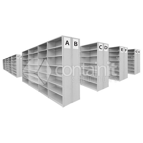 Rollpost Shelving Bay