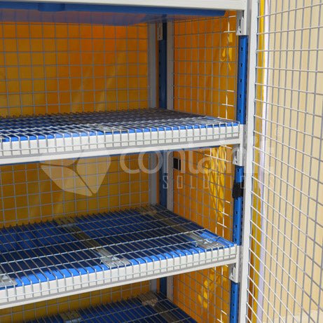 PVC Weather Cover for Lockable Bunded Longspan - Containit Solutions